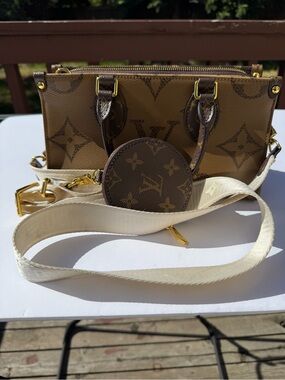 Faux LV OnTheGo East West Monogram